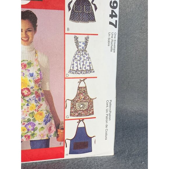 McCall's Misses Apron Sewing Pattern 2947 - uncut - Picture 5 of 9